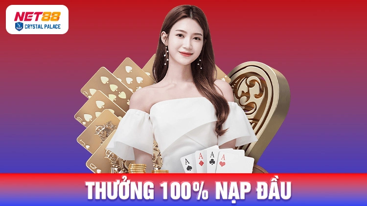 Thưởng 100 đến 150% cho lần nạp đầu